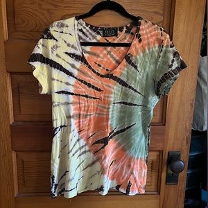 Tie-dye hippie t-shirt